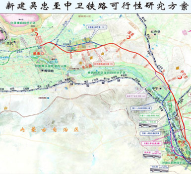 吴忠至中卫城际铁路PPP项目